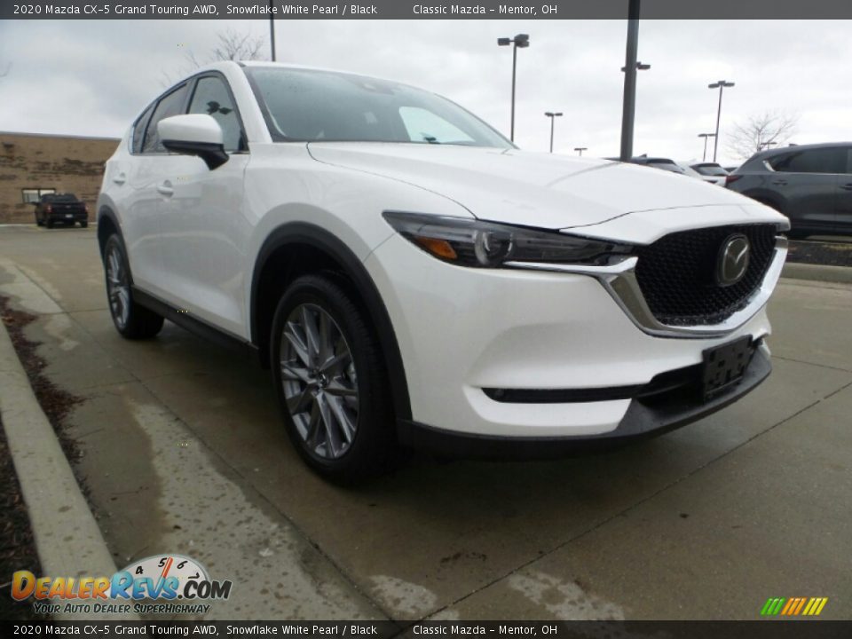 2020 Mazda CX-5 Grand Touring AWD Snowflake White Pearl / Black Photo #1