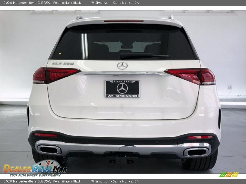 2020 Mercedes-Benz GLE 350 Polar White / Black Photo #3