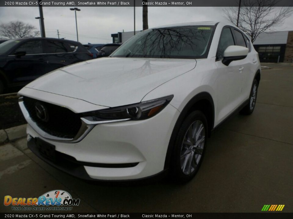2020 Mazda CX-5 Grand Touring AWD Snowflake White Pearl / Black Photo #3