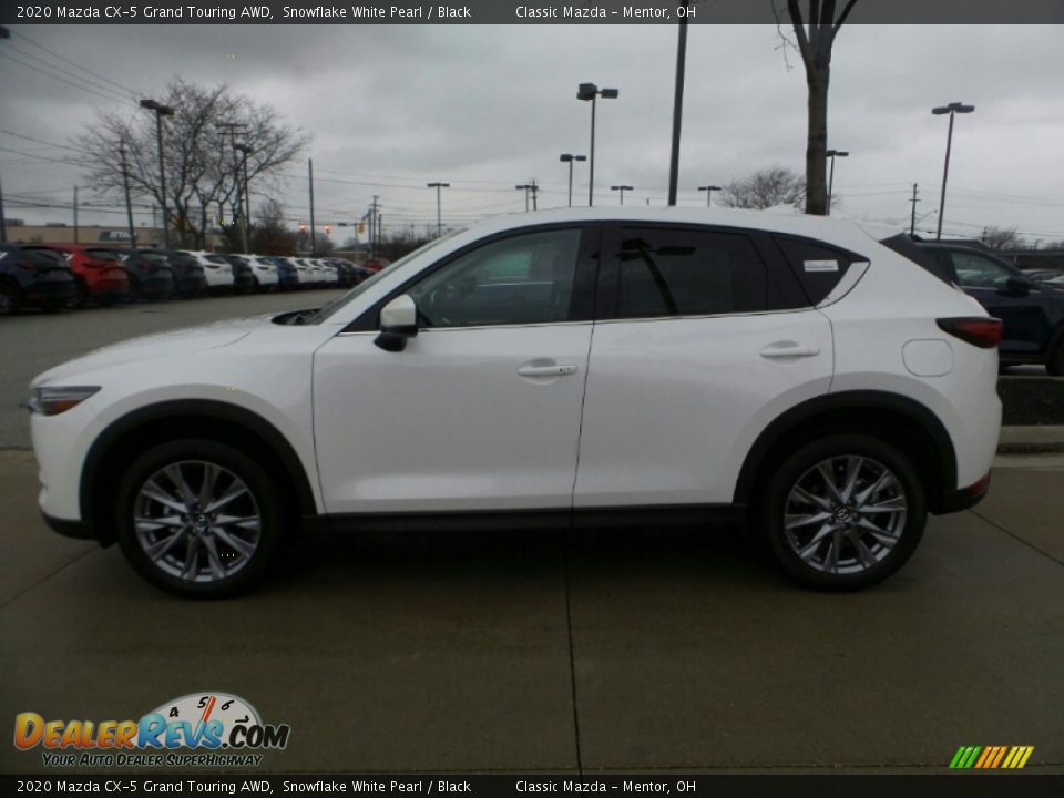 2020 Mazda CX-5 Grand Touring AWD Snowflake White Pearl / Black Photo #4