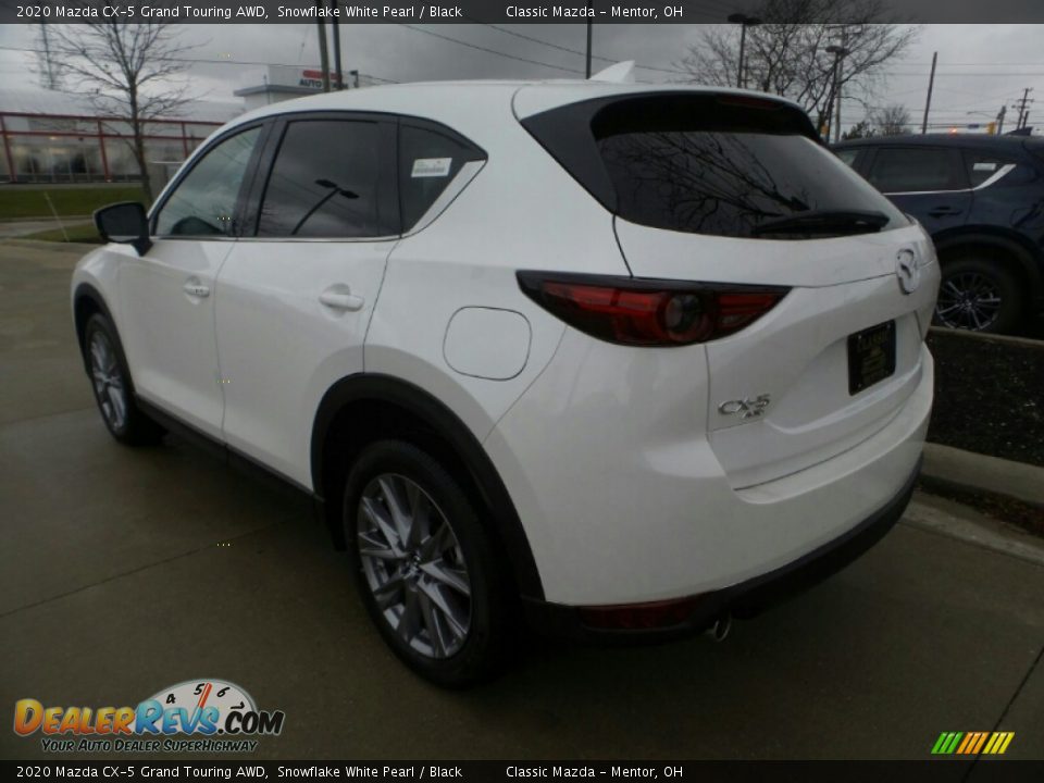 2020 Mazda CX-5 Grand Touring AWD Snowflake White Pearl / Black Photo #5