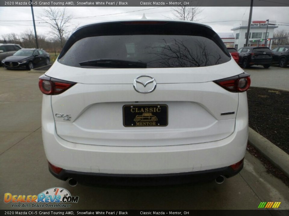 2020 Mazda CX-5 Grand Touring AWD Snowflake White Pearl / Black Photo #6