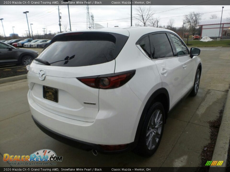 2020 Mazda CX-5 Grand Touring AWD Snowflake White Pearl / Black Photo #7