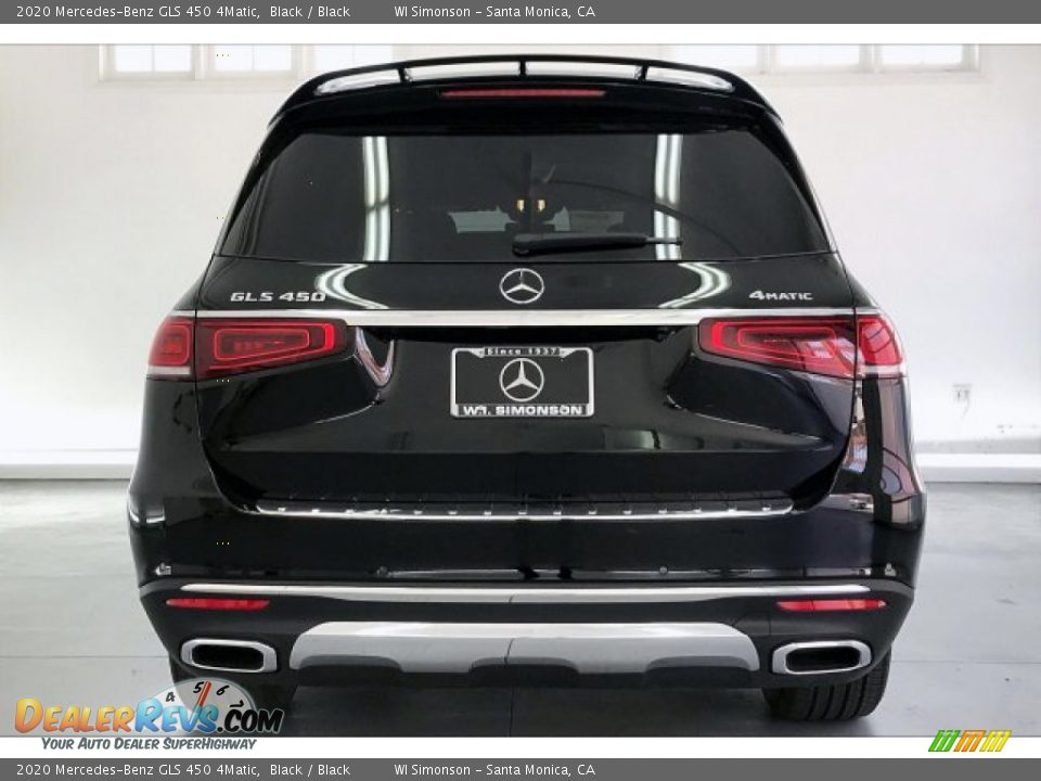 2020 Mercedes-Benz GLS 450 4Matic Black / Black Photo #3