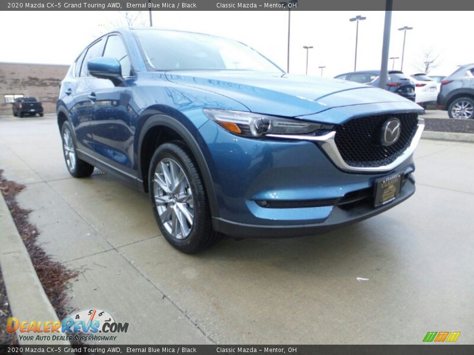 2020 Mazda CX-5 Grand Touring AWD Eternal Blue Mica / Black Photo #1