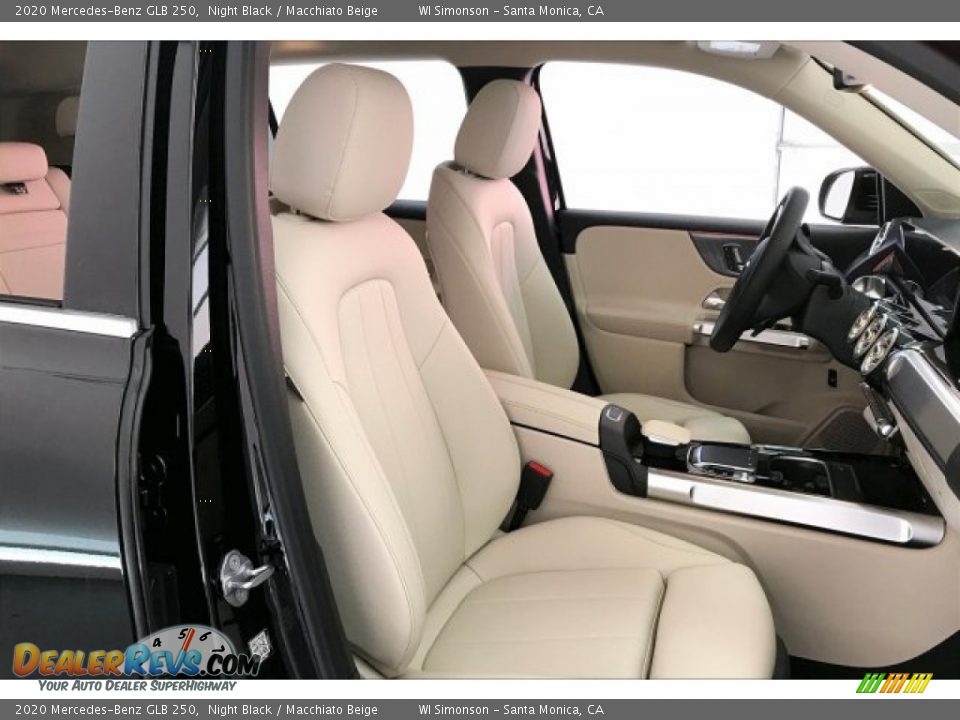 2020 Mercedes-Benz GLB 250 Night Black / Macchiato Beige Photo #5