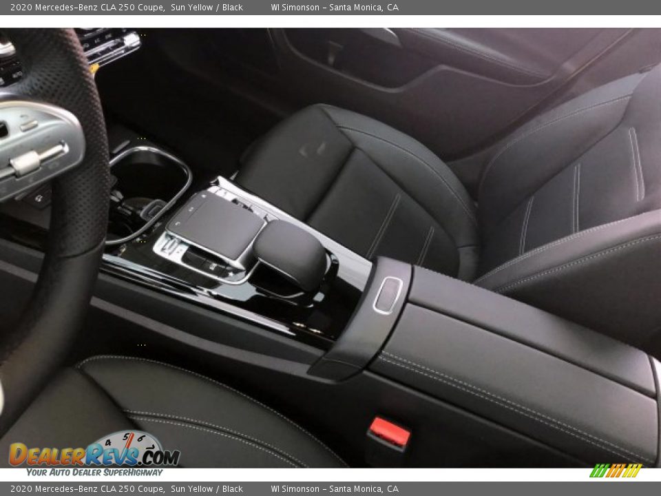 2020 Mercedes-Benz CLA 250 Coupe Sun Yellow / Black Photo #7