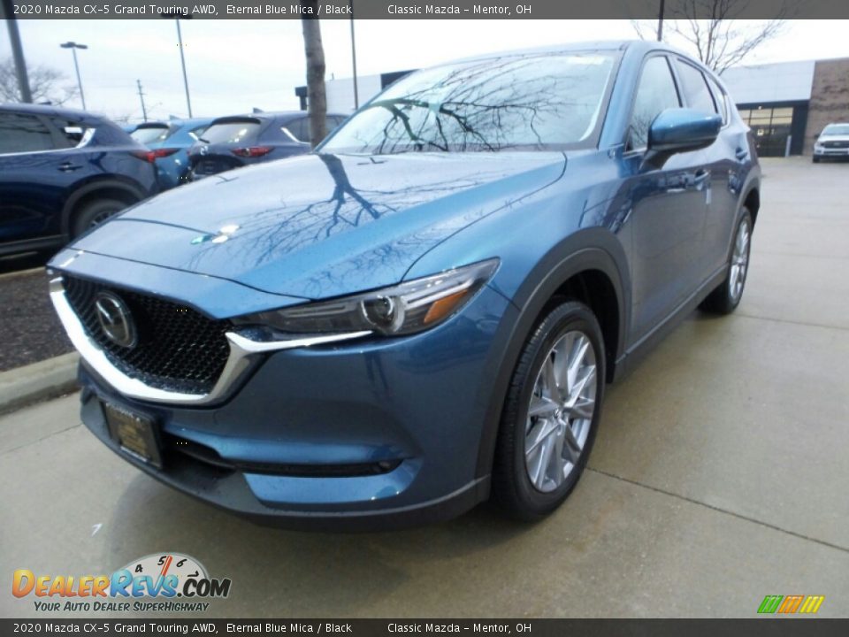 2020 Mazda CX-5 Grand Touring AWD Eternal Blue Mica / Black Photo #3