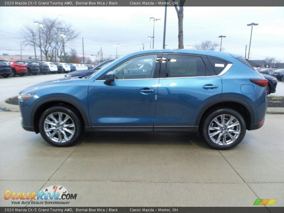 2020 Mazda CX-5 Grand Touring AWD Eternal Blue Mica / Black Photo #4