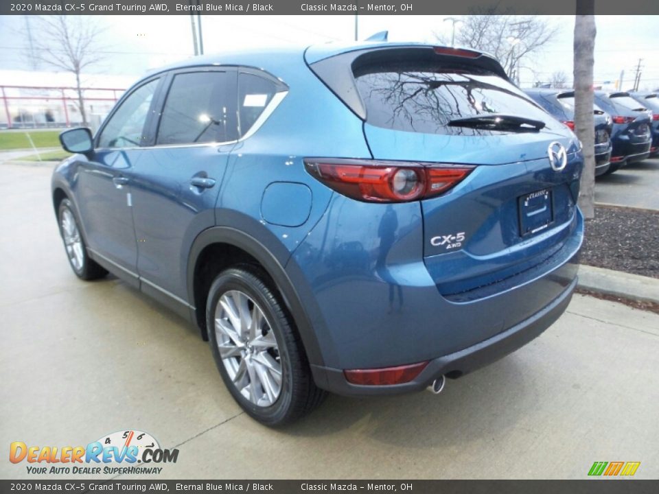 2020 Mazda CX-5 Grand Touring AWD Eternal Blue Mica / Black Photo #5