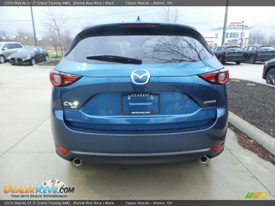 2020 Mazda CX-5 Grand Touring AWD Eternal Blue Mica / Black Photo #6