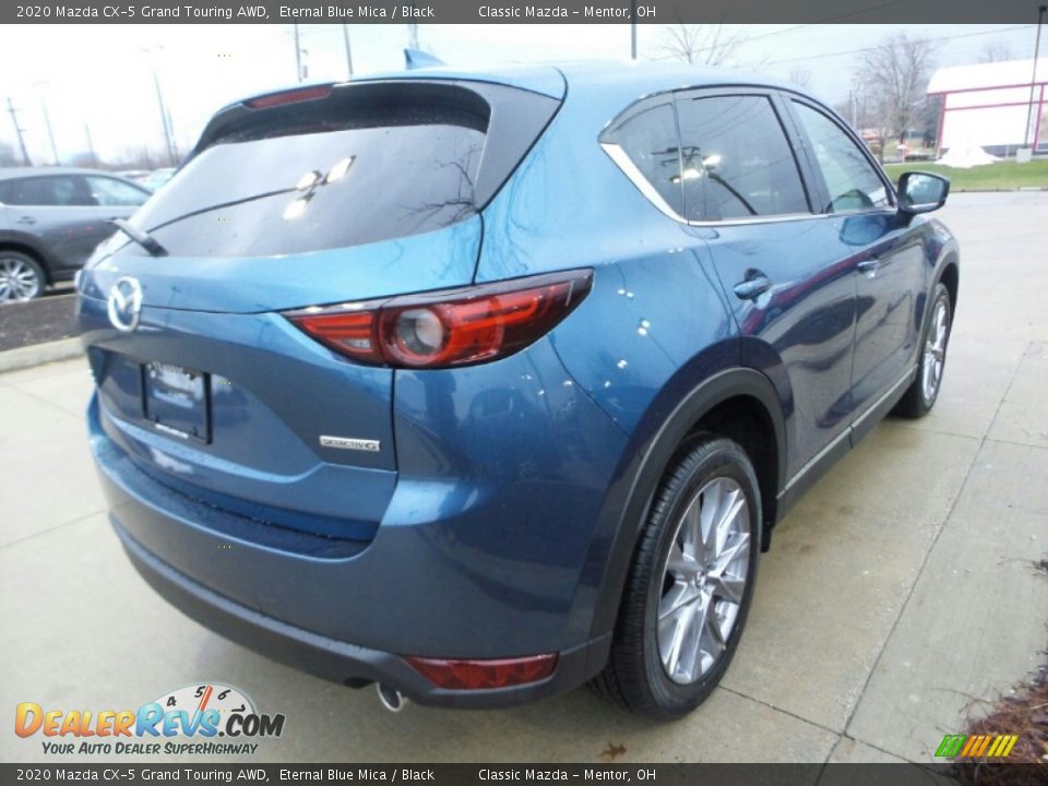 2020 Mazda CX-5 Grand Touring AWD Eternal Blue Mica / Black Photo #7