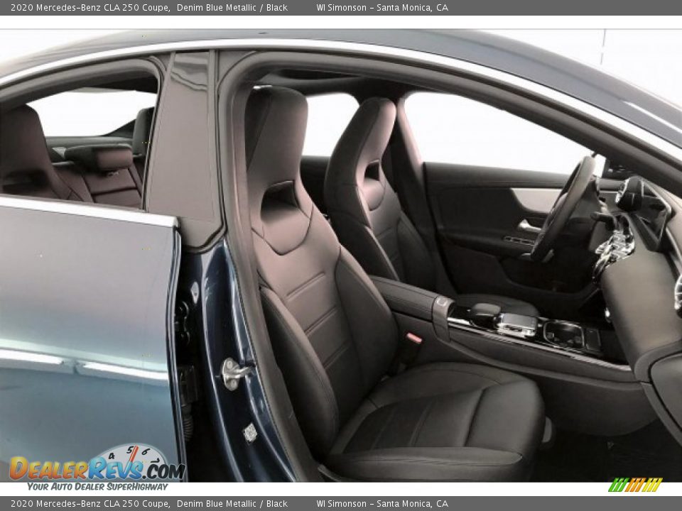 Black Interior - 2020 Mercedes-Benz CLA 250 Coupe Photo #5