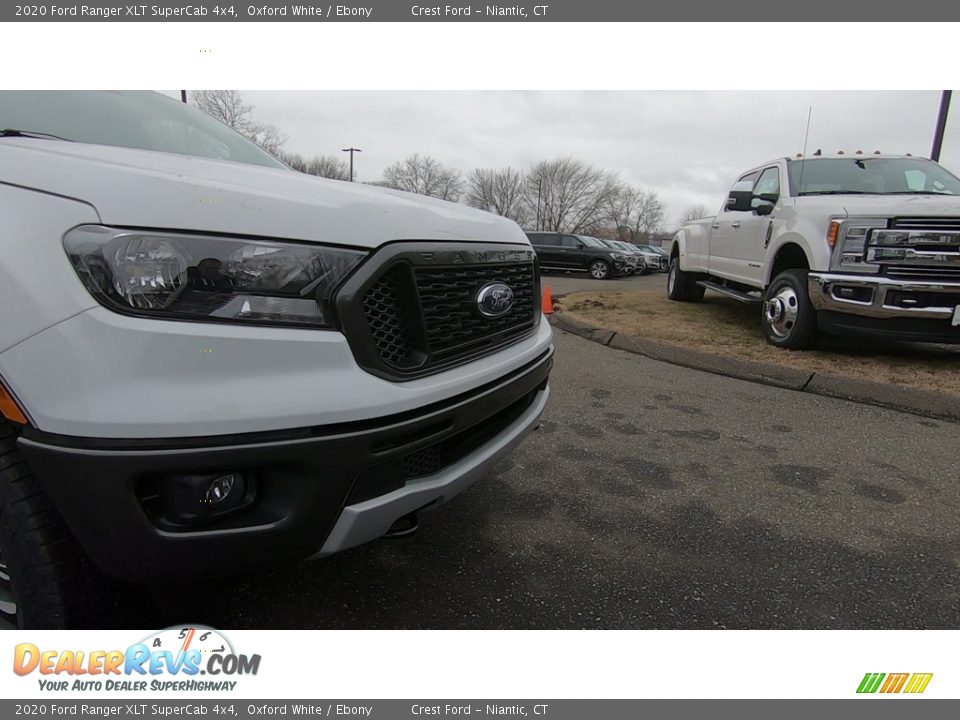 2020 Ford Ranger XLT SuperCab 4x4 Oxford White / Ebony Photo #27