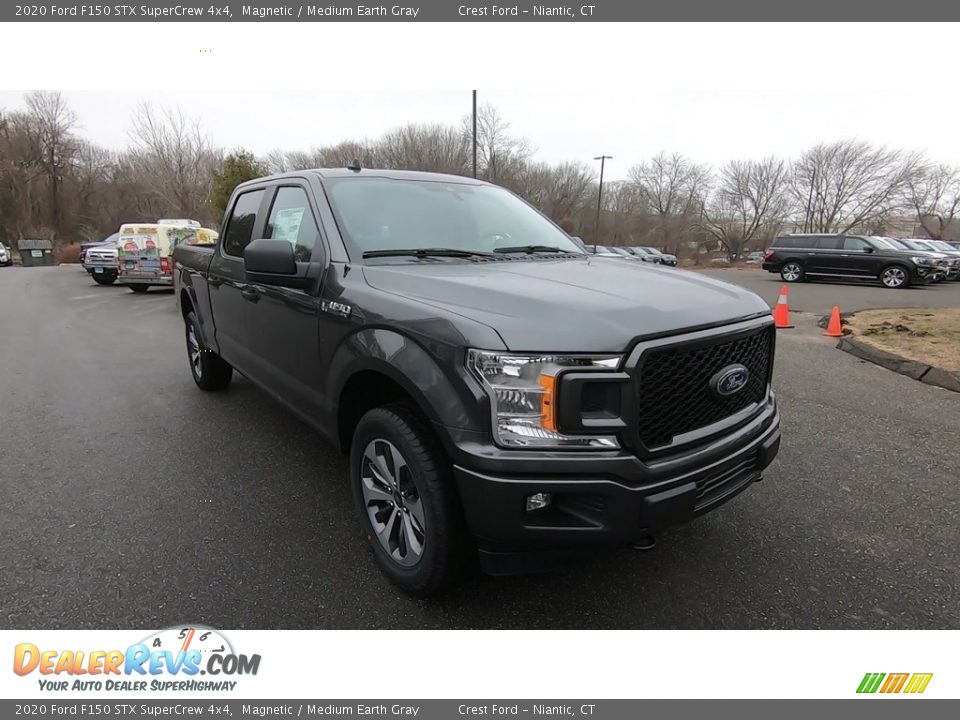 2020 Ford F150 STX SuperCrew 4x4 Magnetic / Medium Earth Gray Photo #1