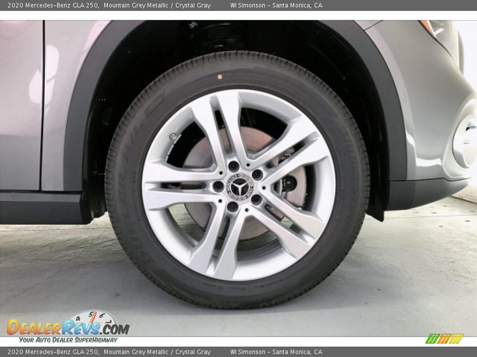 2020 Mercedes-Benz GLA 250 Mountain Grey Metallic / Crystal Gray Photo #9
