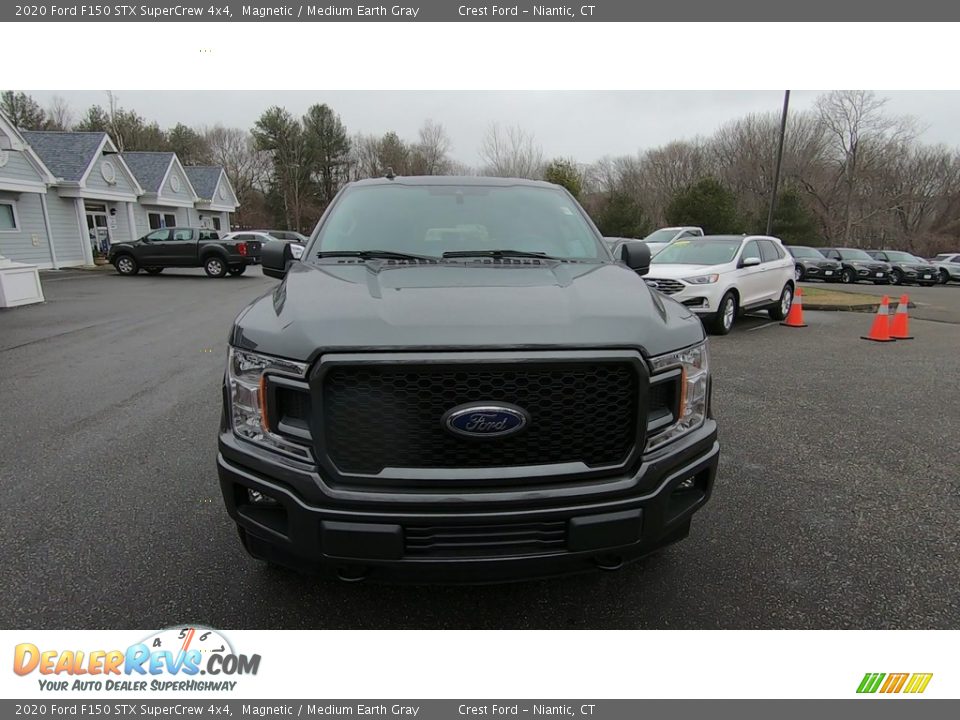 2020 Ford F150 STX SuperCrew 4x4 Magnetic / Medium Earth Gray Photo #2