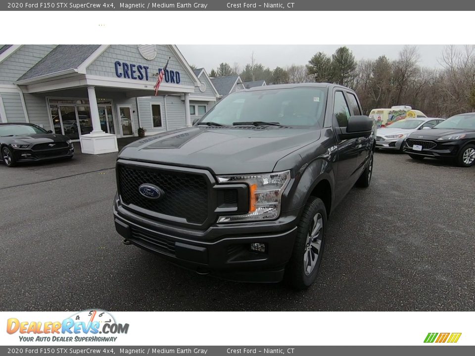 2020 Ford F150 STX SuperCrew 4x4 Magnetic / Medium Earth Gray Photo #3