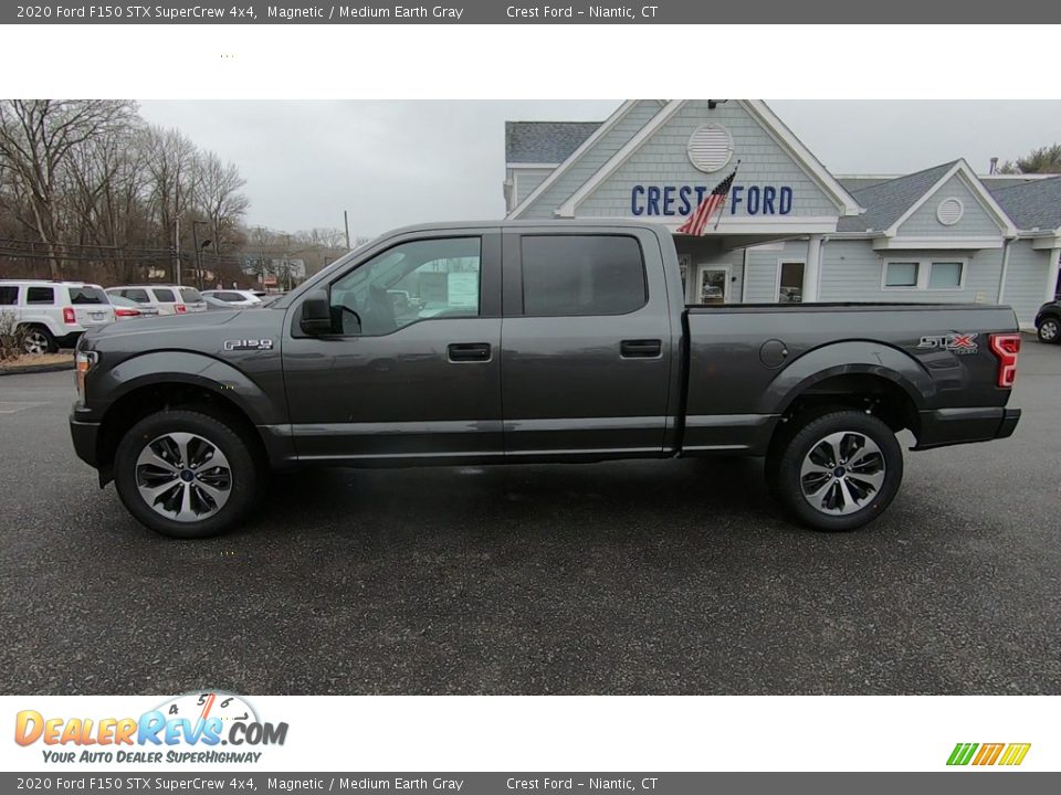 2020 Ford F150 STX SuperCrew 4x4 Magnetic / Medium Earth Gray Photo #4