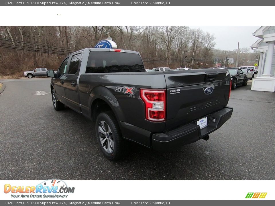 2020 Ford F150 STX SuperCrew 4x4 Magnetic / Medium Earth Gray Photo #5