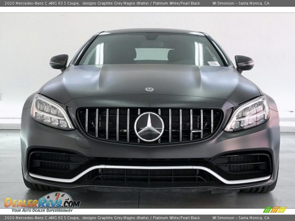 designo Graphite Grey Magno (Matte) 2020 Mercedes-Benz C AMG 63 S Coupe Photo #2