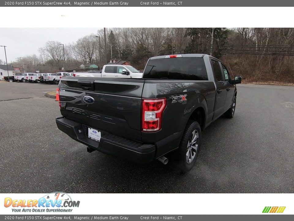 2020 Ford F150 STX SuperCrew 4x4 Magnetic / Medium Earth Gray Photo #7
