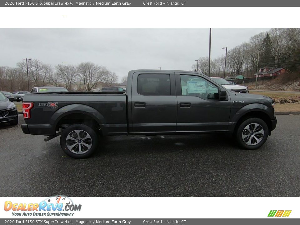 2020 Ford F150 STX SuperCrew 4x4 Magnetic / Medium Earth Gray Photo #8