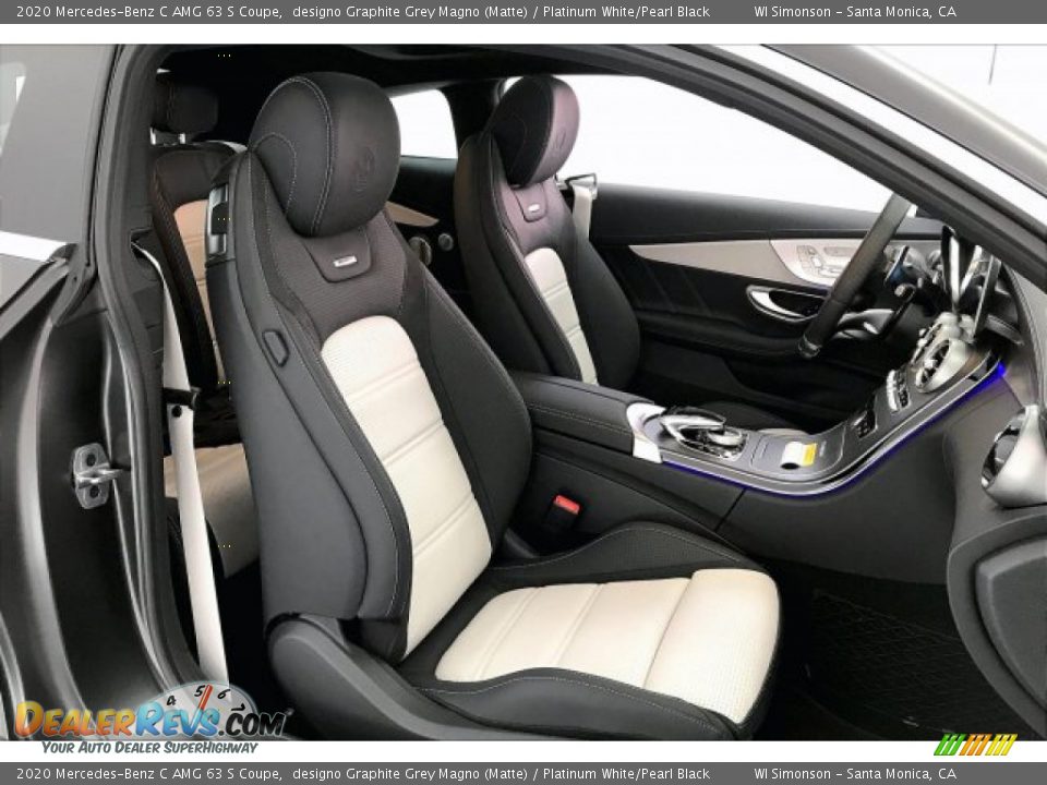 Front Seat of 2020 Mercedes-Benz C AMG 63 S Coupe Photo #6