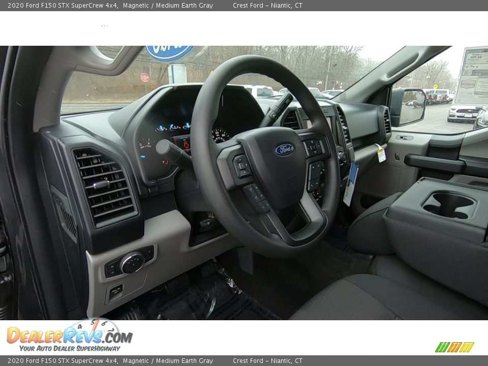 2020 Ford F150 STX SuperCrew 4x4 Magnetic / Medium Earth Gray Photo #10