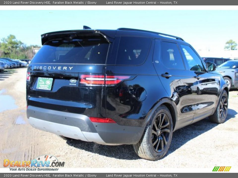 2020 Land Rover Discovery HSE Farallon Black Metallic / Ebony Photo #2
