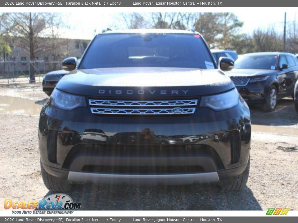 2020 Land Rover Discovery HSE Farallon Black Metallic / Ebony Photo #8