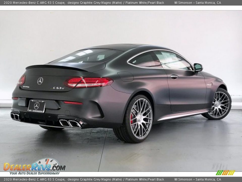 designo Graphite Grey Magno (Matte) 2020 Mercedes-Benz C AMG 63 S Coupe Photo #16
