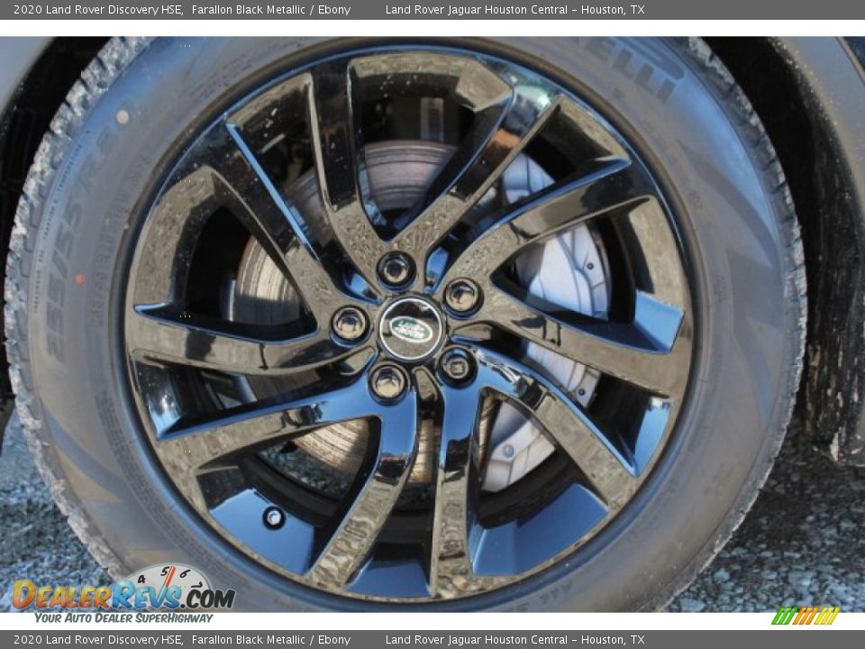 2020 Land Rover Discovery HSE Farallon Black Metallic / Ebony Photo #9