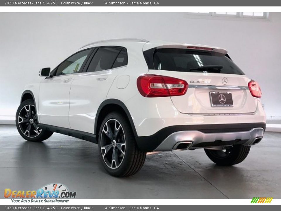 2020 Mercedes-Benz GLA 250 Polar White / Black Photo #2