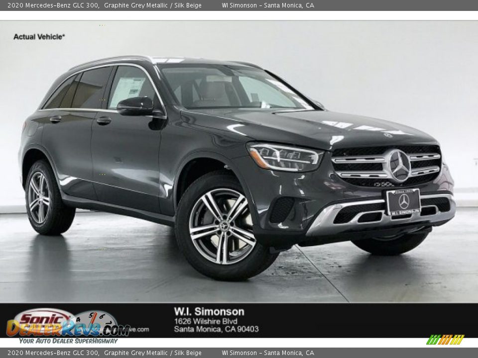 2020 Mercedes-Benz GLC 300 Graphite Grey Metallic / Silk Beige Photo #1