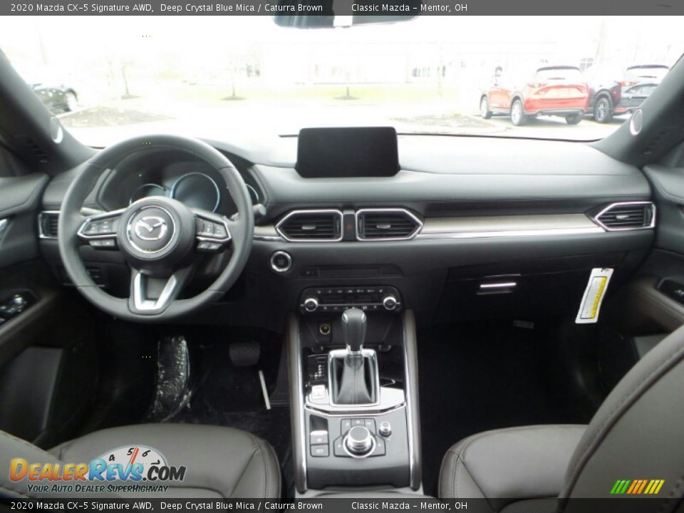 Dashboard of 2020 Mazda CX-5 Signature AWD Photo #10