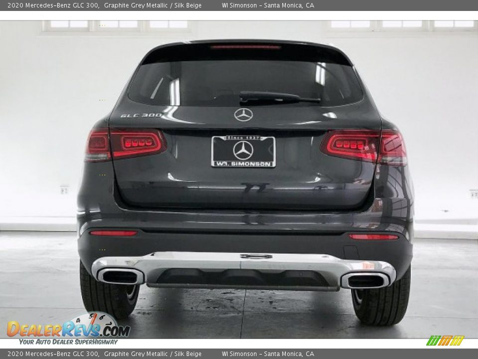 2020 Mercedes-Benz GLC 300 Graphite Grey Metallic / Silk Beige Photo #3