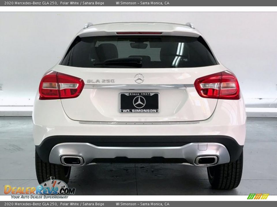 2020 Mercedes-Benz GLA 250 Polar White / Sahara Beige Photo #3