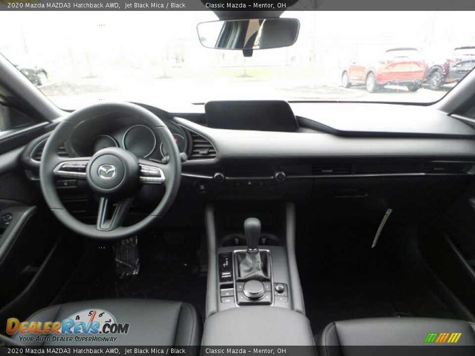 2020 Mazda MAZDA3 Hatchback AWD Jet Black Mica / Black Photo #10