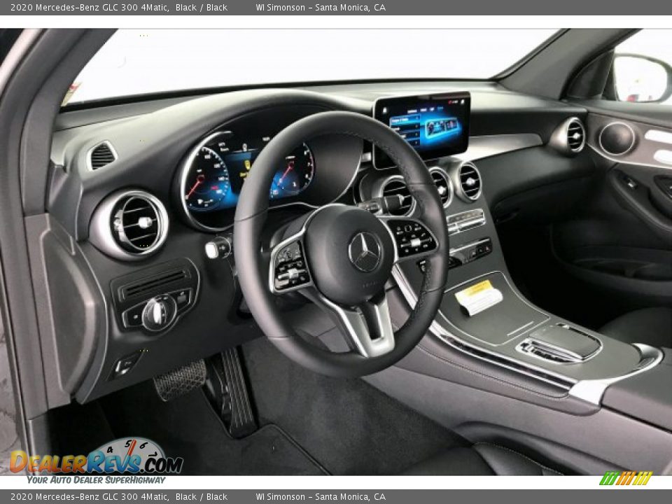 2020 Mercedes-Benz GLC 300 4Matic Black / Black Photo #4