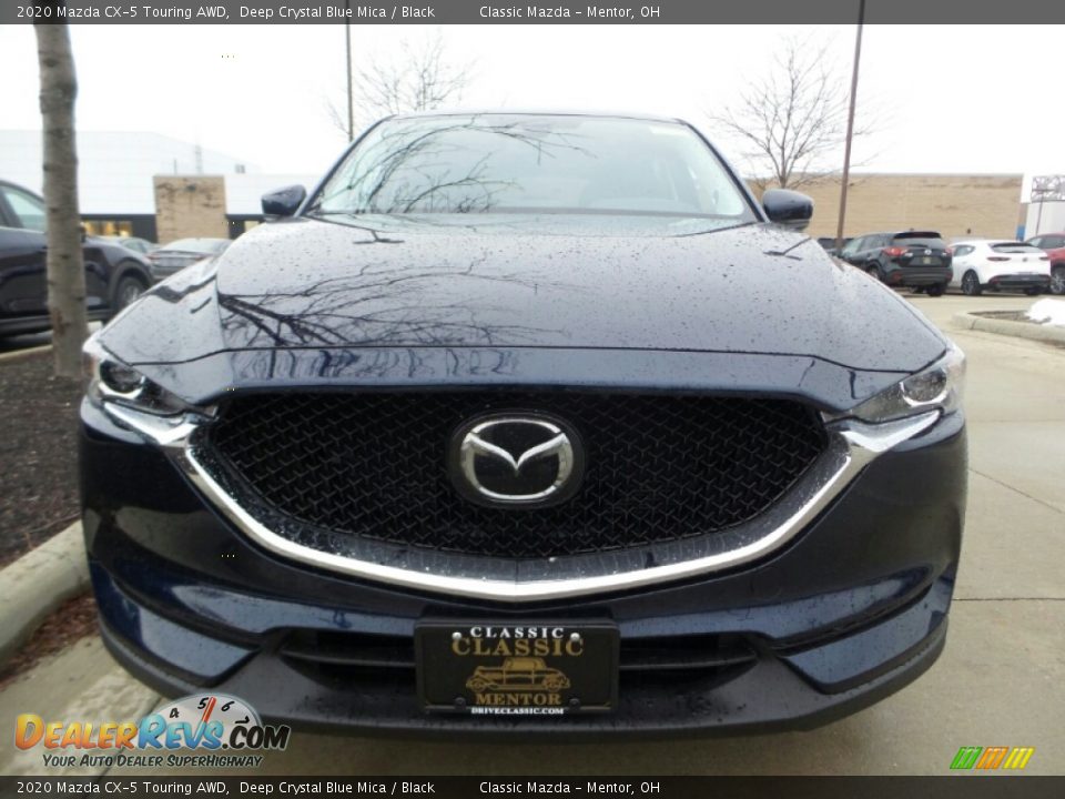 2020 Mazda CX-5 Touring AWD Deep Crystal Blue Mica / Black Photo #2