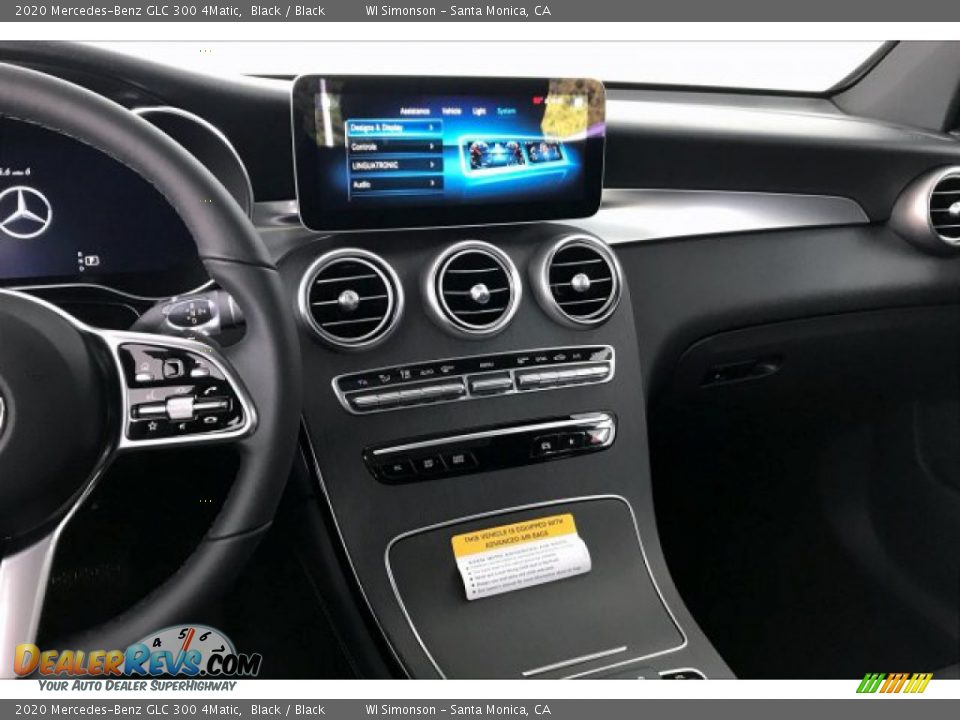 2020 Mercedes-Benz GLC 300 4Matic Black / Black Photo #6