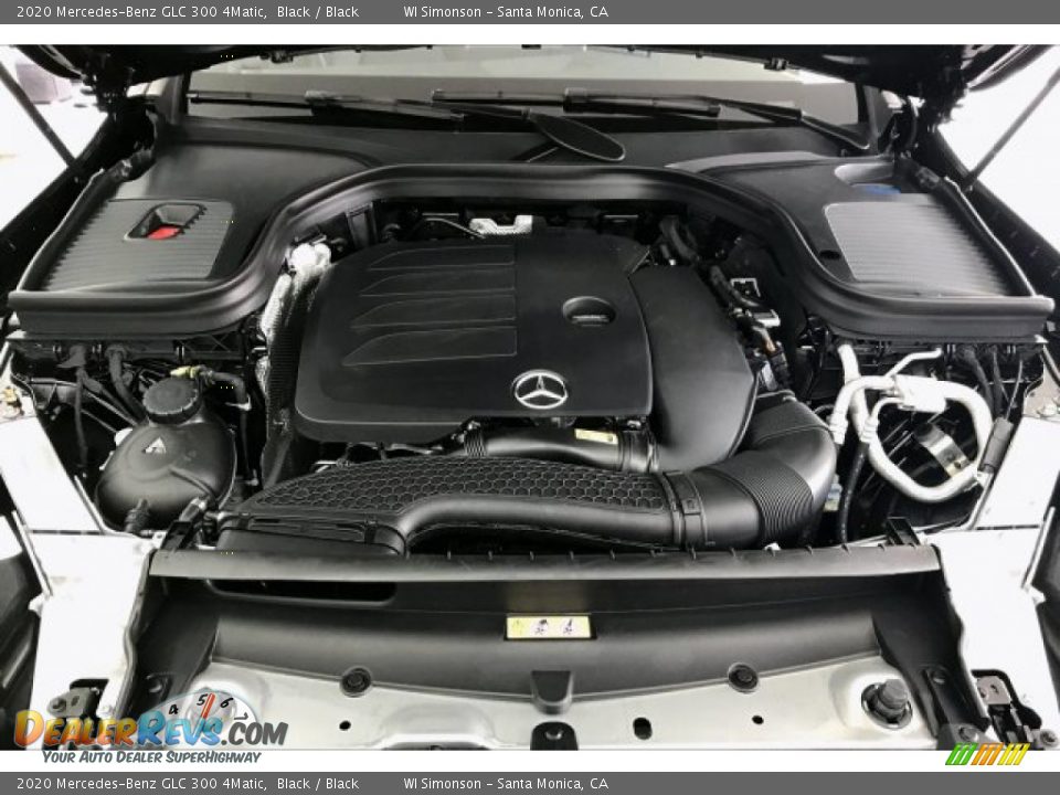 2020 Mercedes-Benz GLC 300 4Matic Black / Black Photo #8