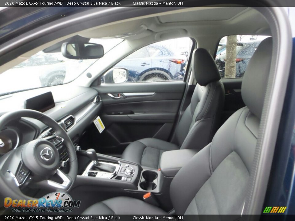 2020 Mazda CX-5 Touring AWD Deep Crystal Blue Mica / Black Photo #8