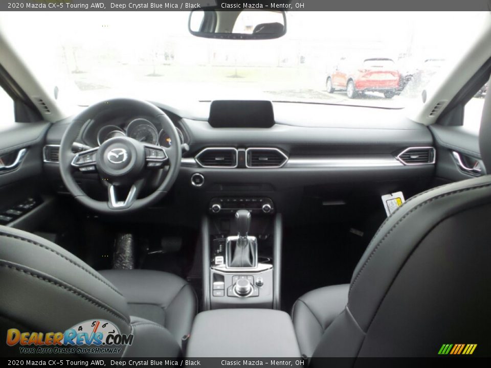 2020 Mazda CX-5 Touring AWD Deep Crystal Blue Mica / Black Photo #10
