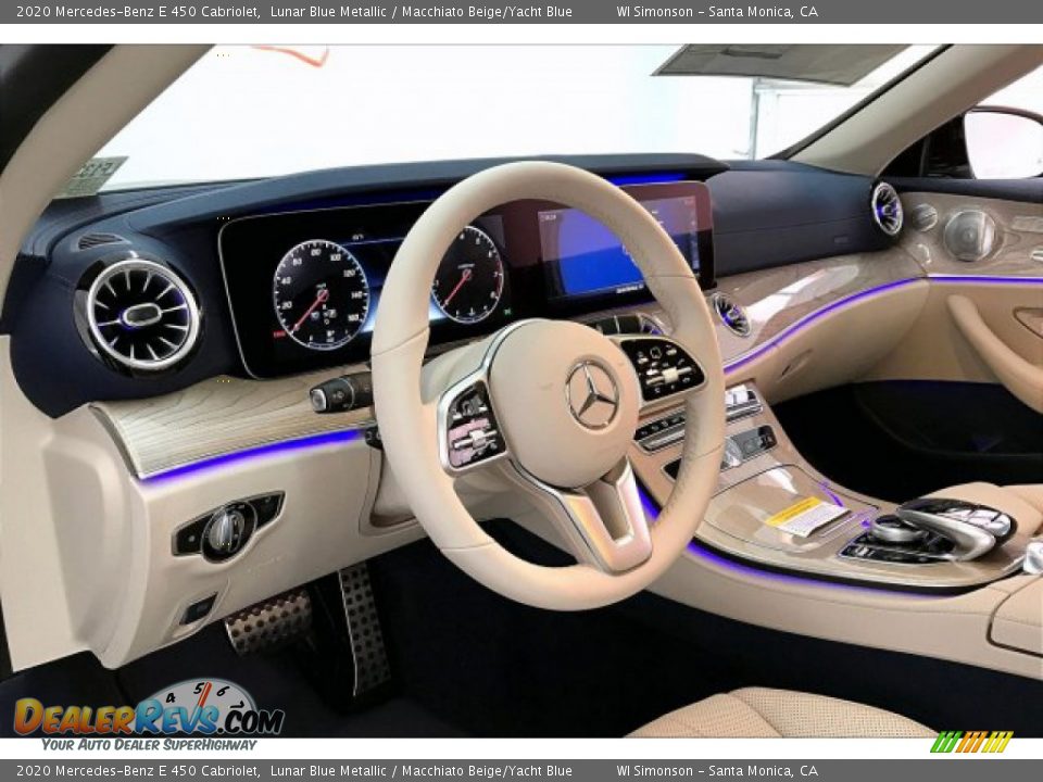 Dashboard of 2020 Mercedes-Benz E 450 Cabriolet Photo #4