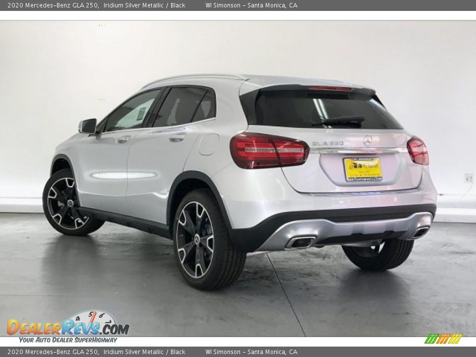 2020 Mercedes-Benz GLA 250 Iridium Silver Metallic / Black Photo #2