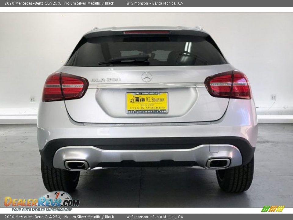 2020 Mercedes-Benz GLA 250 Iridium Silver Metallic / Black Photo #3
