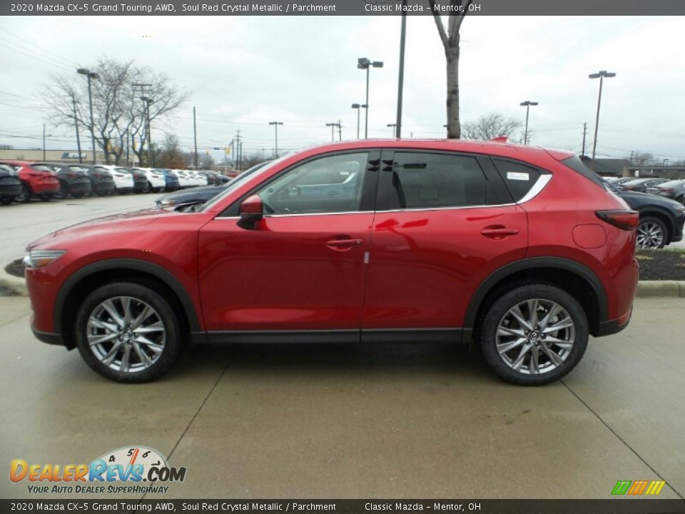 2020 Mazda CX-5 Grand Touring AWD Soul Red Crystal Metallic / Parchment Photo #4