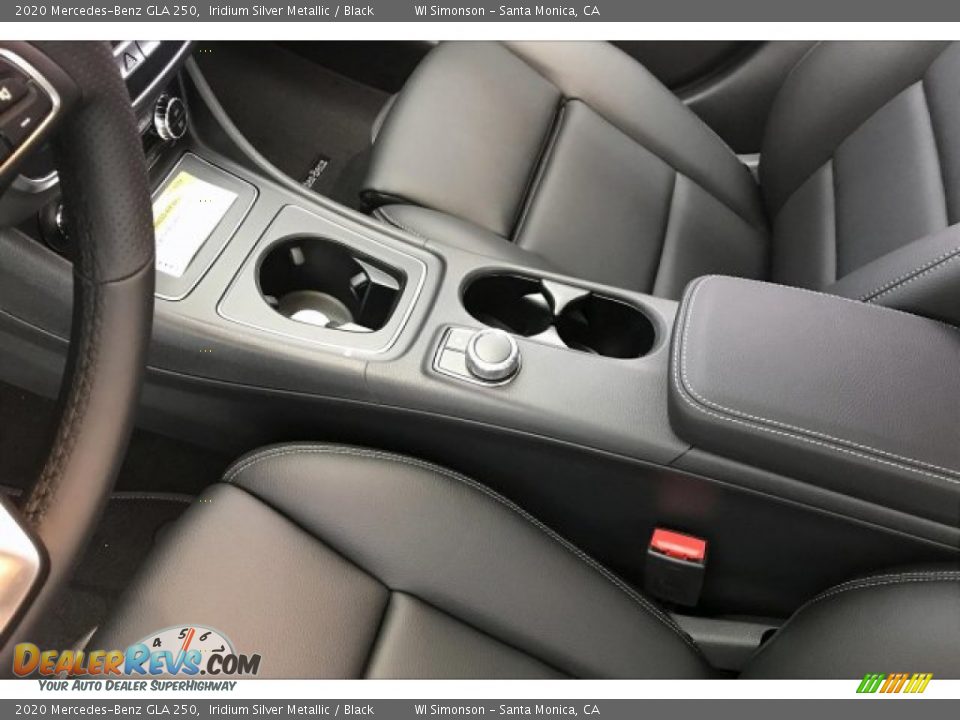 2020 Mercedes-Benz GLA 250 Iridium Silver Metallic / Black Photo #7